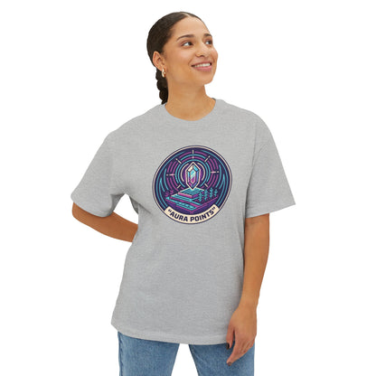 Aura Points. Unisex Oversized Boxy Tee
