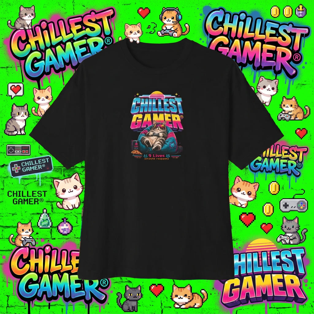KITTY GAMER. Unisex Oversized Boxy Tee