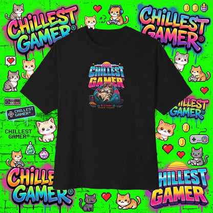 KITTY GAMER. Unisex Oversized Boxy Tee
