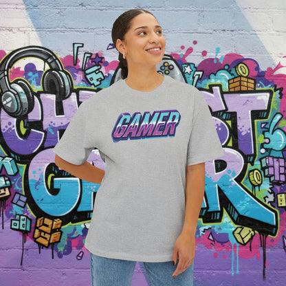 GAMER. Unisex Oversized Boxy Tee