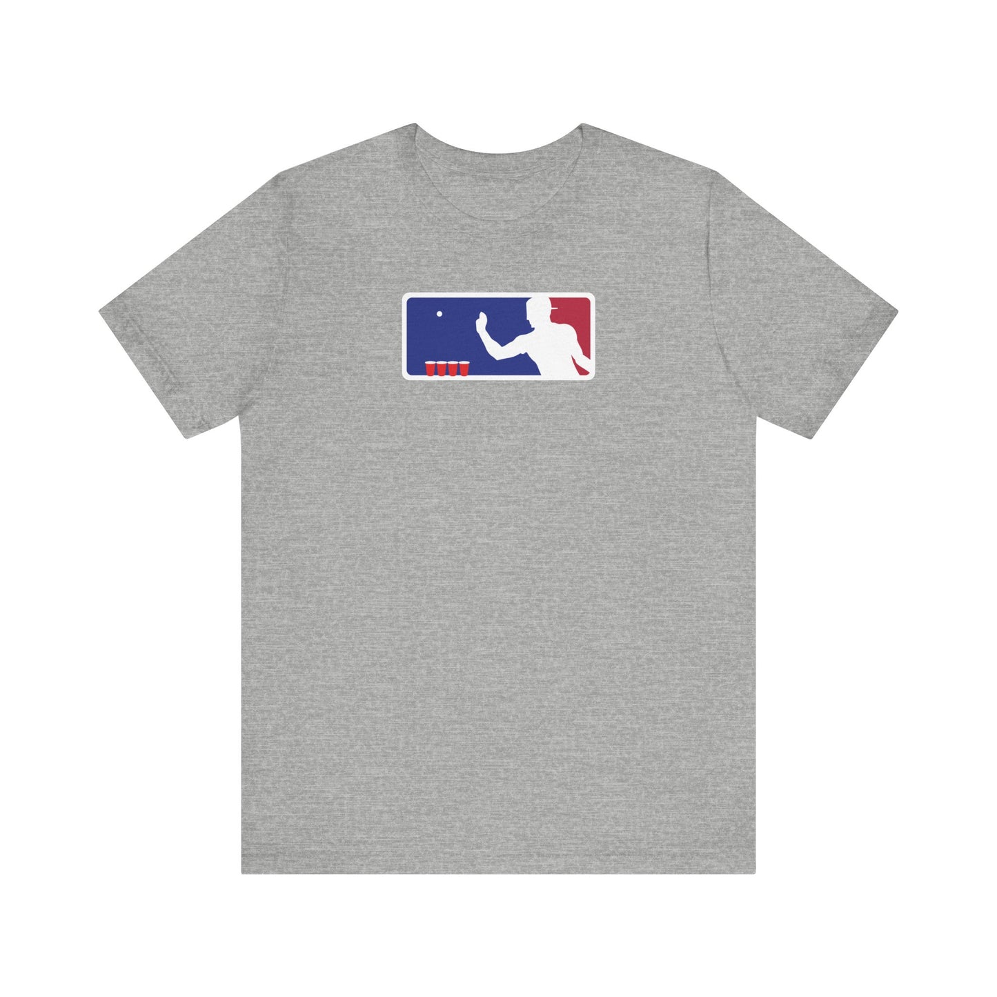 MAJOR LEAGUE PONGER. Unisex Jersey Short Sleeve Tee
