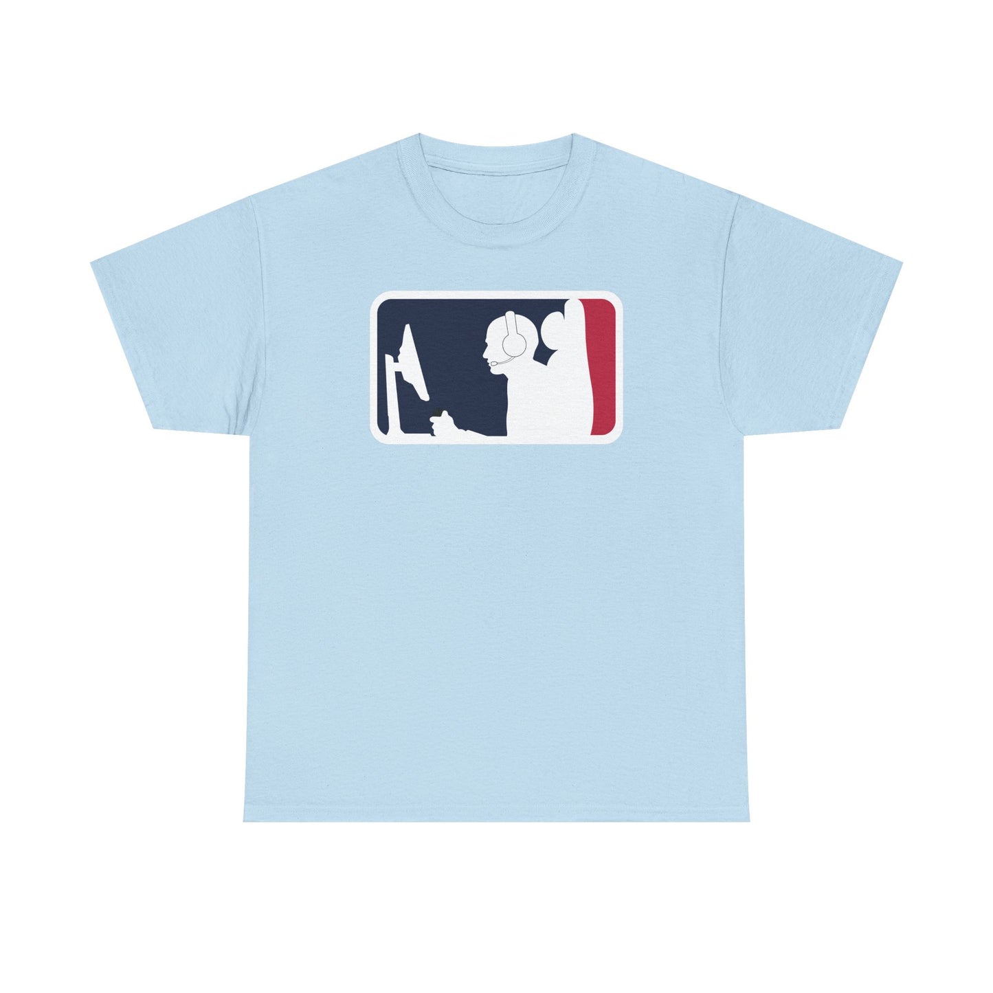 MAJOR LEAGUE GAMER (CONSOLE). Unisex Heavy Cotton Tee