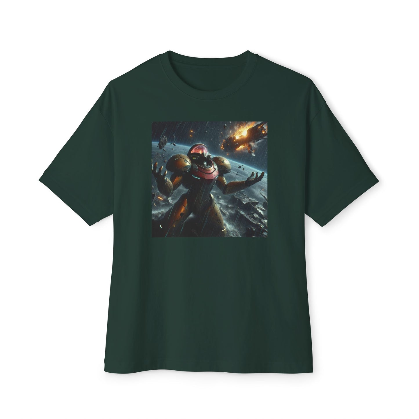 MISSION FAILED (AI generated). Unisex Oversized Boxy Tee