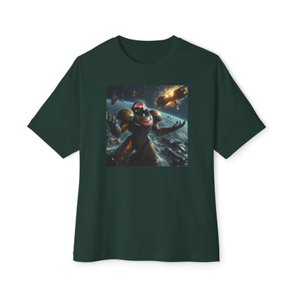 MISSION FAILED (AI generated). Unisex Oversized Boxy Tee