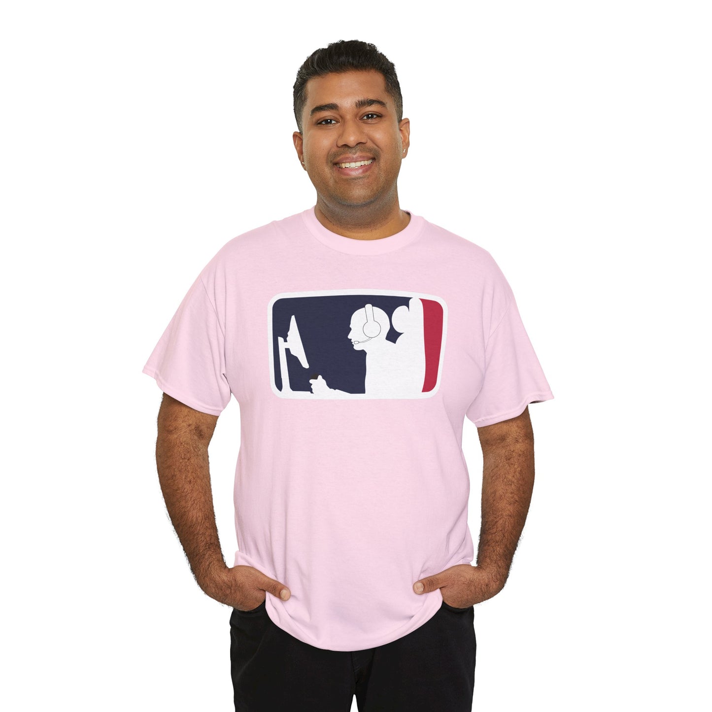 MAJOR LEAGUE GAMER (CONSOLE). Unisex Heavy Cotton Tee