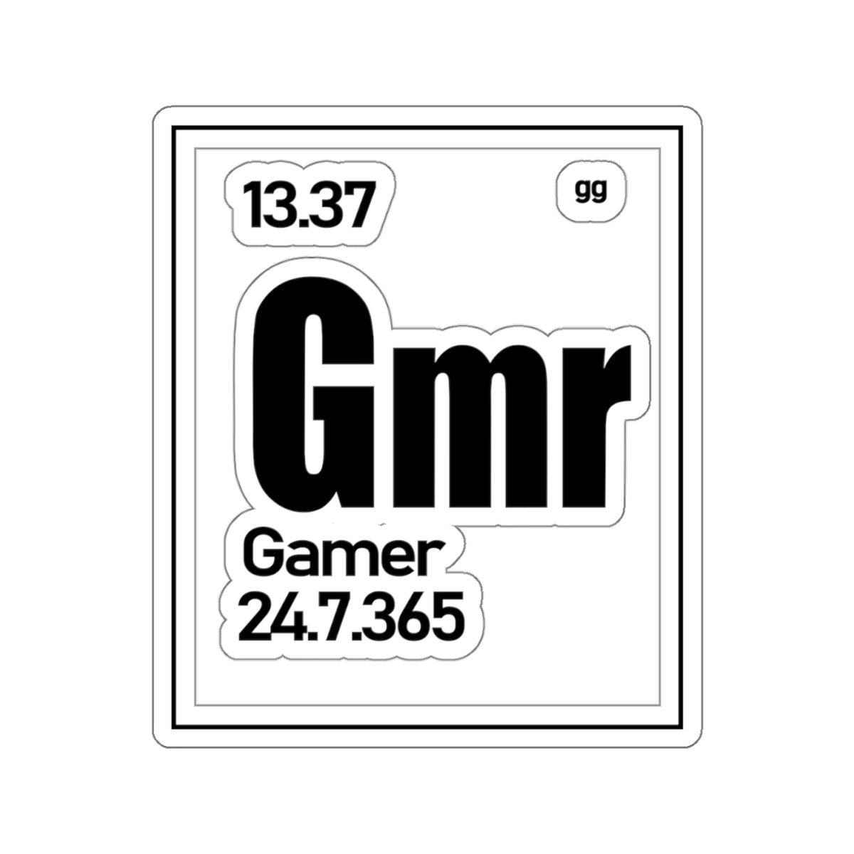 GMR ELEMENT. Kiss-Cut Stickers