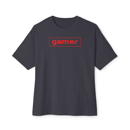 MANCO GAMER. Unisex Oversized Boxy Tee