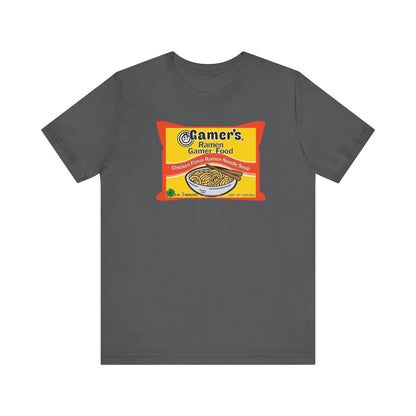 RAMEN GAMER FOOD. Unisex Jersey Short Sleeve Tee