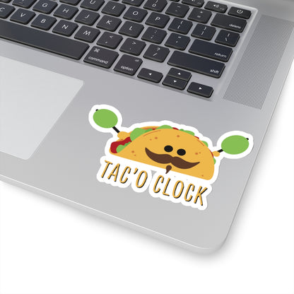 IT'S TACO TIME. Kiss-Cut Stickers