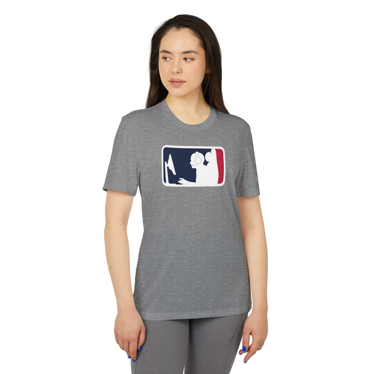 MAJOR LEAGUE GAMER (PC). adidas® Unisex Sport T-shirt