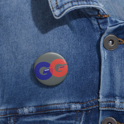 GG. Custom Pin Buttons