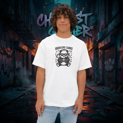HARDCORE GAMER. Unisex Oversized Boxy Tee