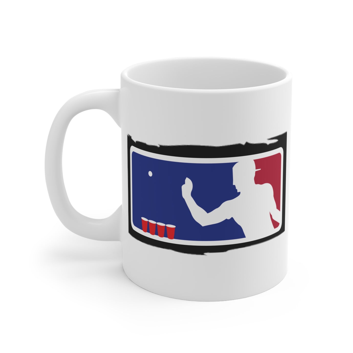 MAJOR LEAGUE PONGER. Mug 11oz