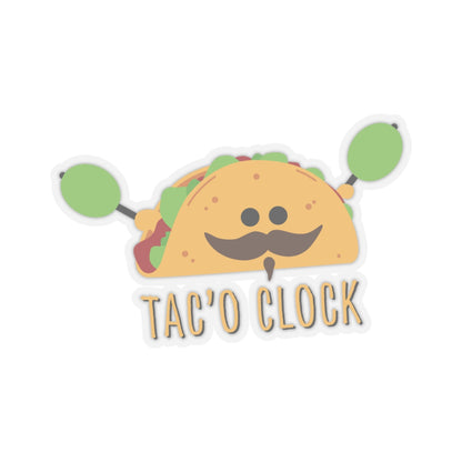 IT'S TACO TIME. Kiss-Cut Stickers