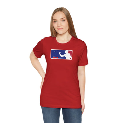 MAJOR LEAGUE PONGER. Unisex Jersey Short Sleeve Tee