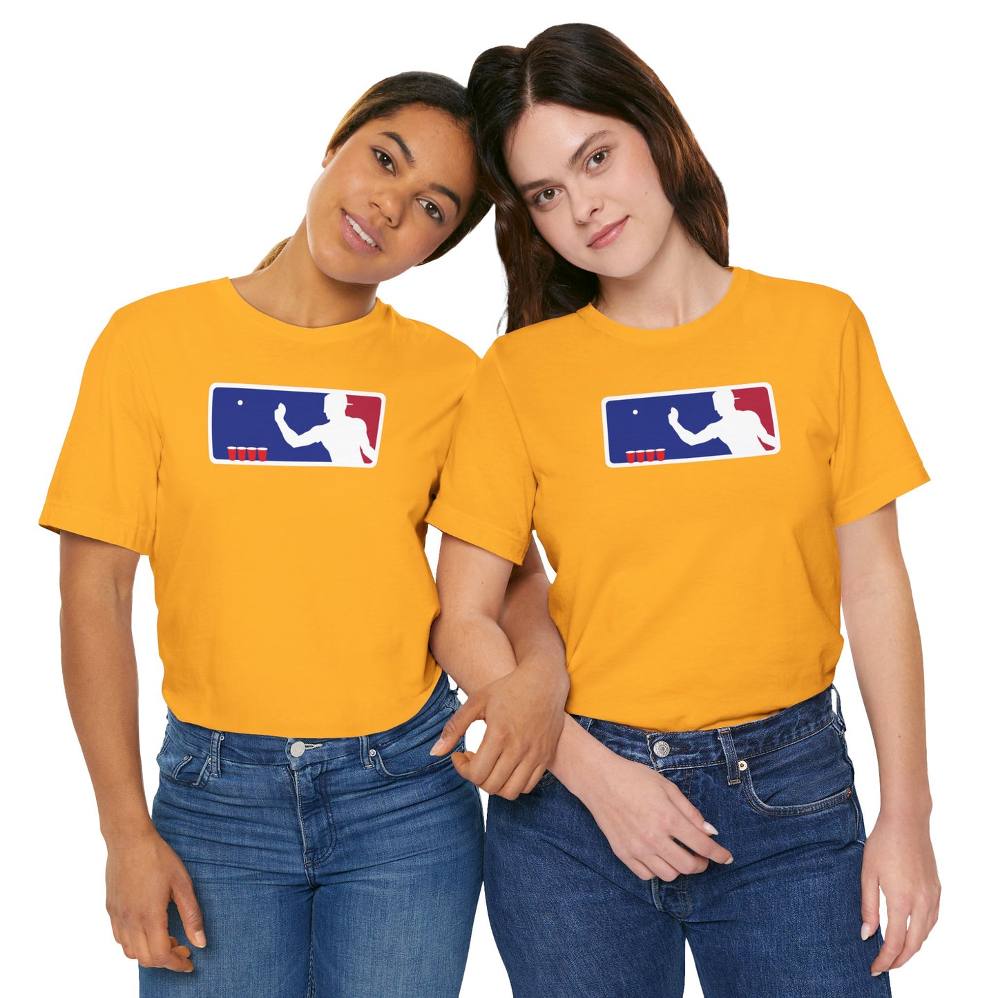 MAJOR LEAGUE PONGER. Unisex Jersey Short Sleeve Tee