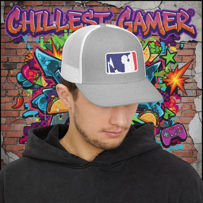 MAJOR LEAGUE GAMER (CONSOLE). Snapback Trucker Cap (Embroidery)