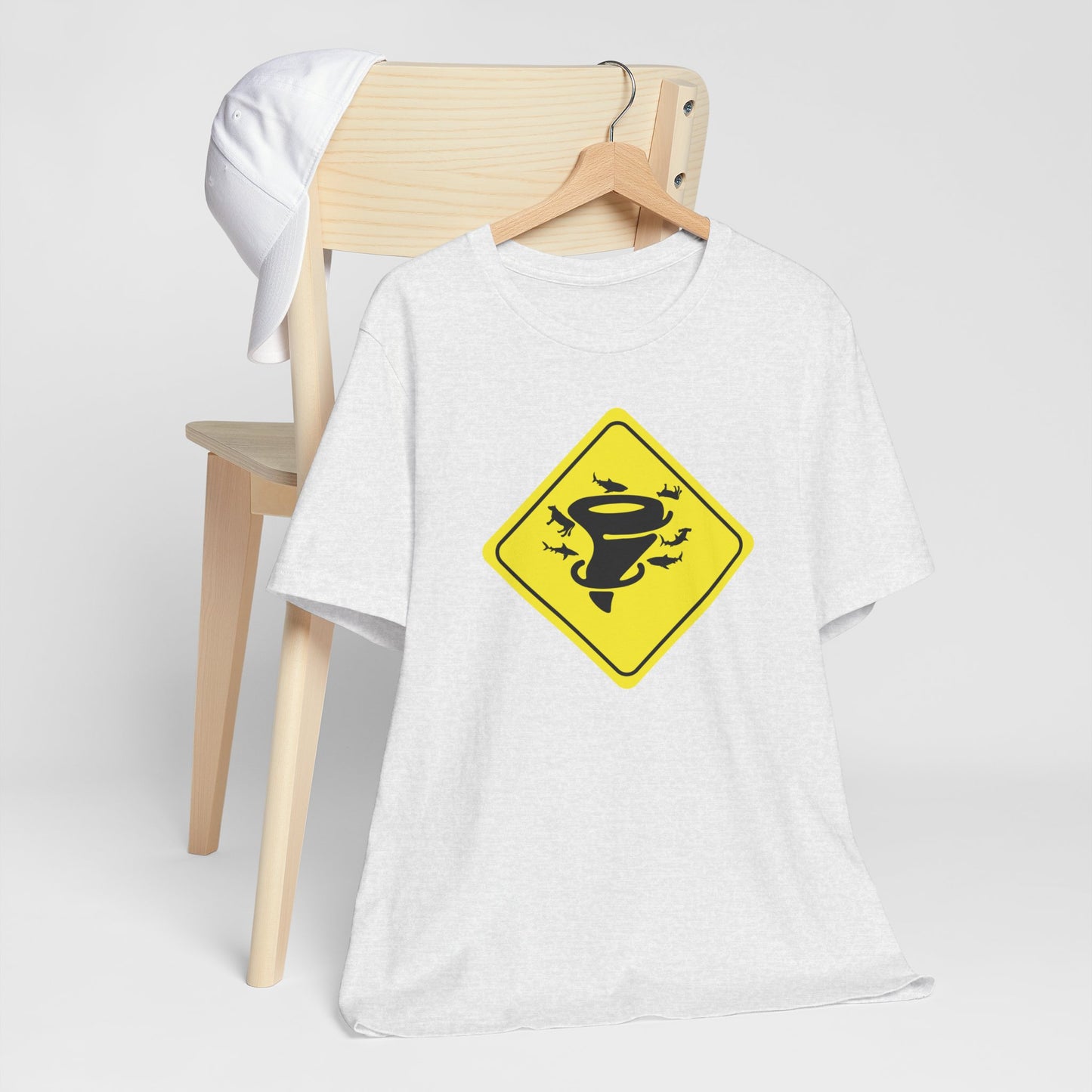 COW SHARK TORNADO. Unisex Jersey Short Sleeve Tee