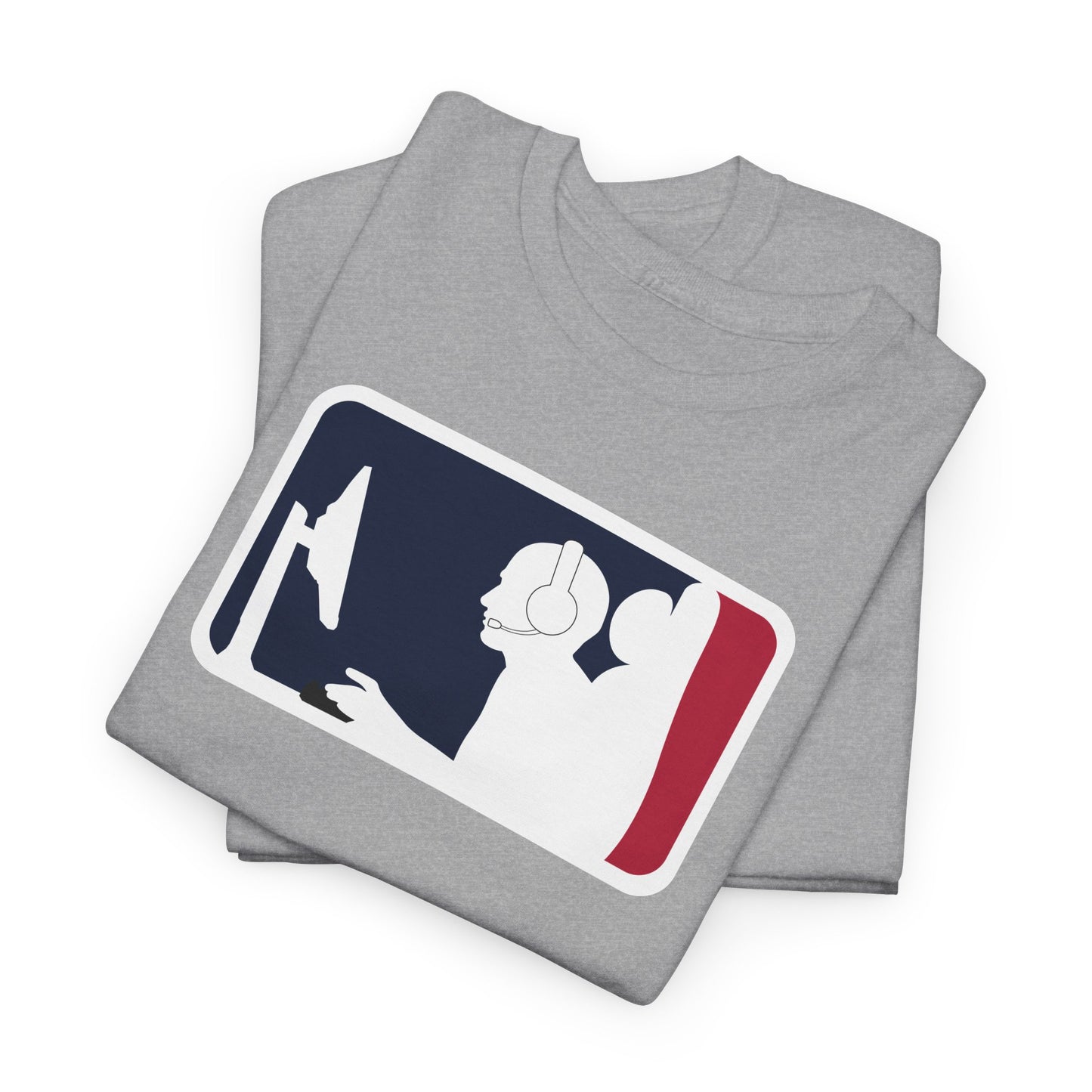 MAJOR LEAGUE GAMER (PC). Unisex Heavy Cotton Tee