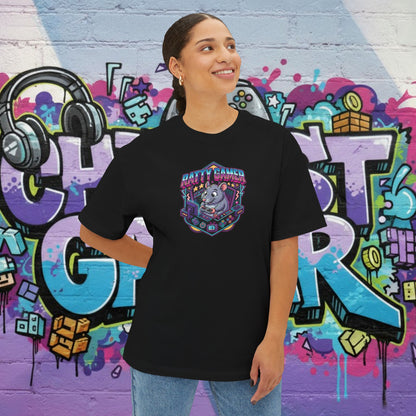 RATTY GAMER. Unisex Oversized Boxy Tee