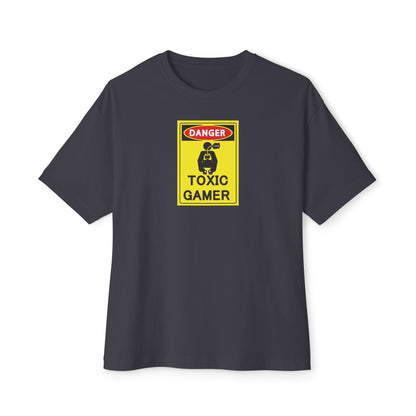 TOXIC GAMER. Unisex Oversized Boxy Tee