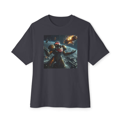 MISSION FAILED (AI generated). Unisex Oversized Boxy Tee