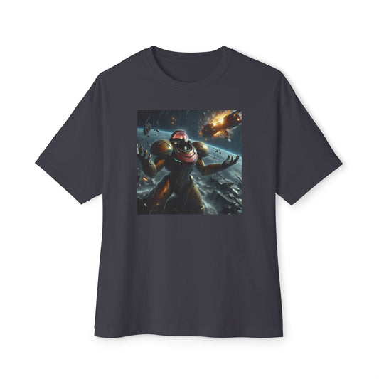 MISSION FAILED (AI generated). Unisex Oversized Boxy Tee