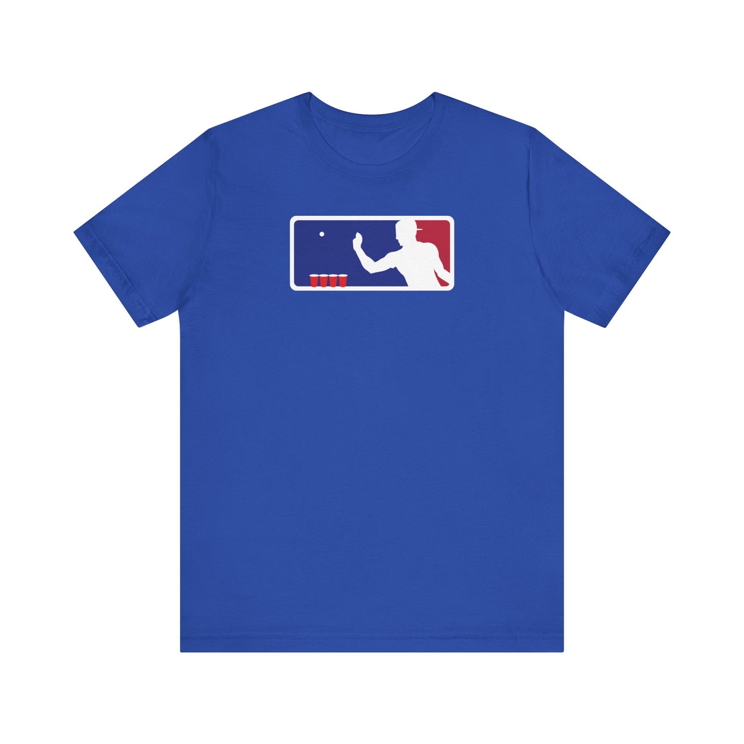 MAJOR LEAGUE PONGER. Unisex Jersey Short Sleeve Tee