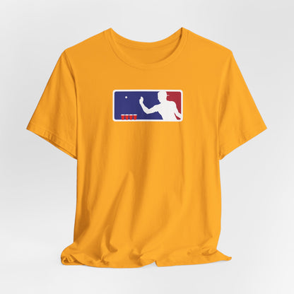 MAJOR LEAGUE PONGER. Unisex Jersey Short Sleeve Tee