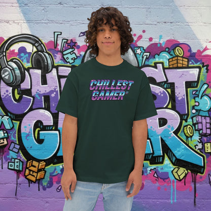 CHILLEST GAMER. Unisex Oversized Boxy Tee