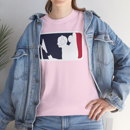 MAJOR LEAGUE GAMER (CONSOLE). Unisex Heavy Cotton Tee