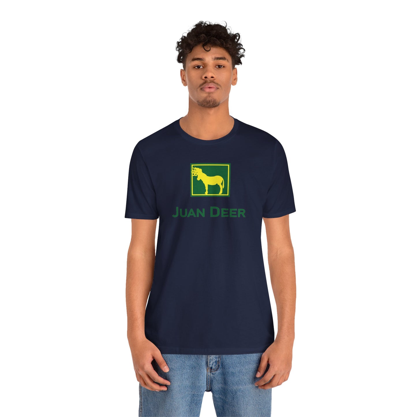 JUAN DEER V2. Unisex Jersey Short Sleeve Tee