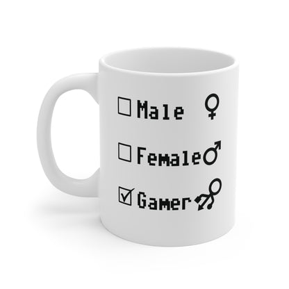 CHECK GAMER. Mug 11oz