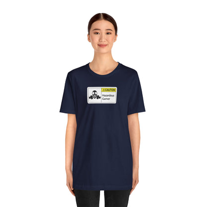 HAZARDOUS GAMER. Unisex Jersey Short Sleeve Tee