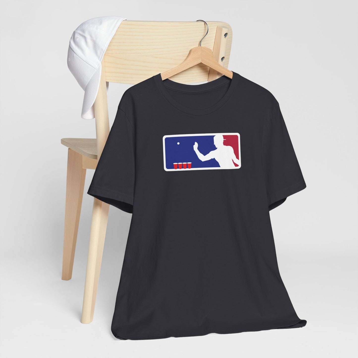 MAJOR LEAGUE PONGER. Unisex Jersey Short Sleeve Tee