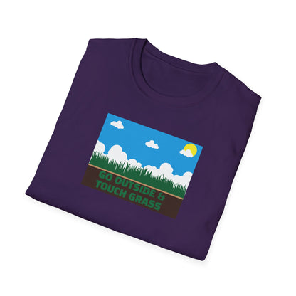 TOUCH GRASS. Unisex Softstyle T-Shirt