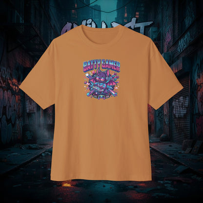 BATTY GAMER. Unisex Oversized Boxy Tee