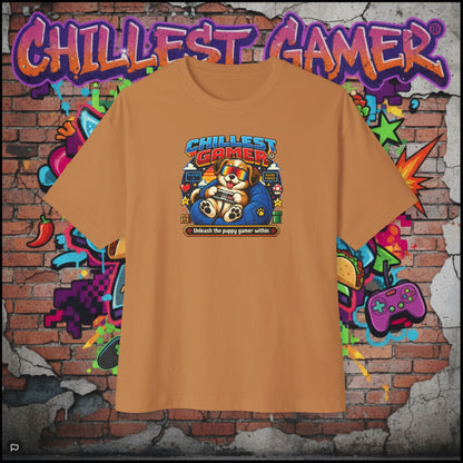 PUPPY GAMER. Unisex Oversized Boxy Tee