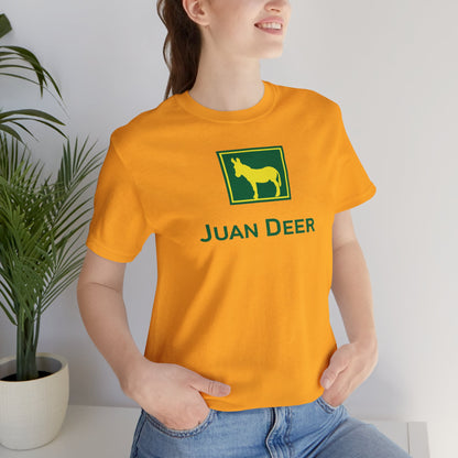 JUAN DEER. Unisex Jersey Short Sleeve Tee