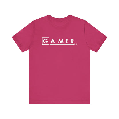 DR. GAMER IS IN THE HOUSE. Unisex Jersey Short Sleeve Tee