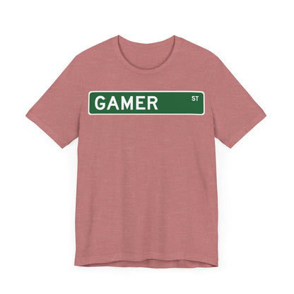 GAMER ST. Unisex Jersey Short Sleeve Tee