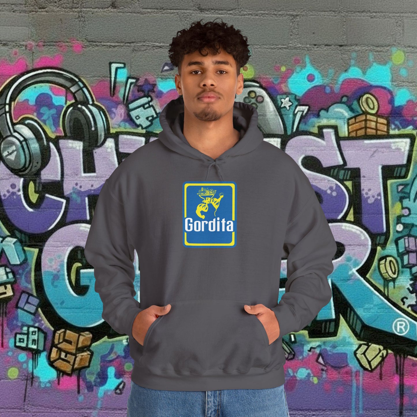 GORDITA. Unisex Heavy Blend™ Hooded Sweatshirt