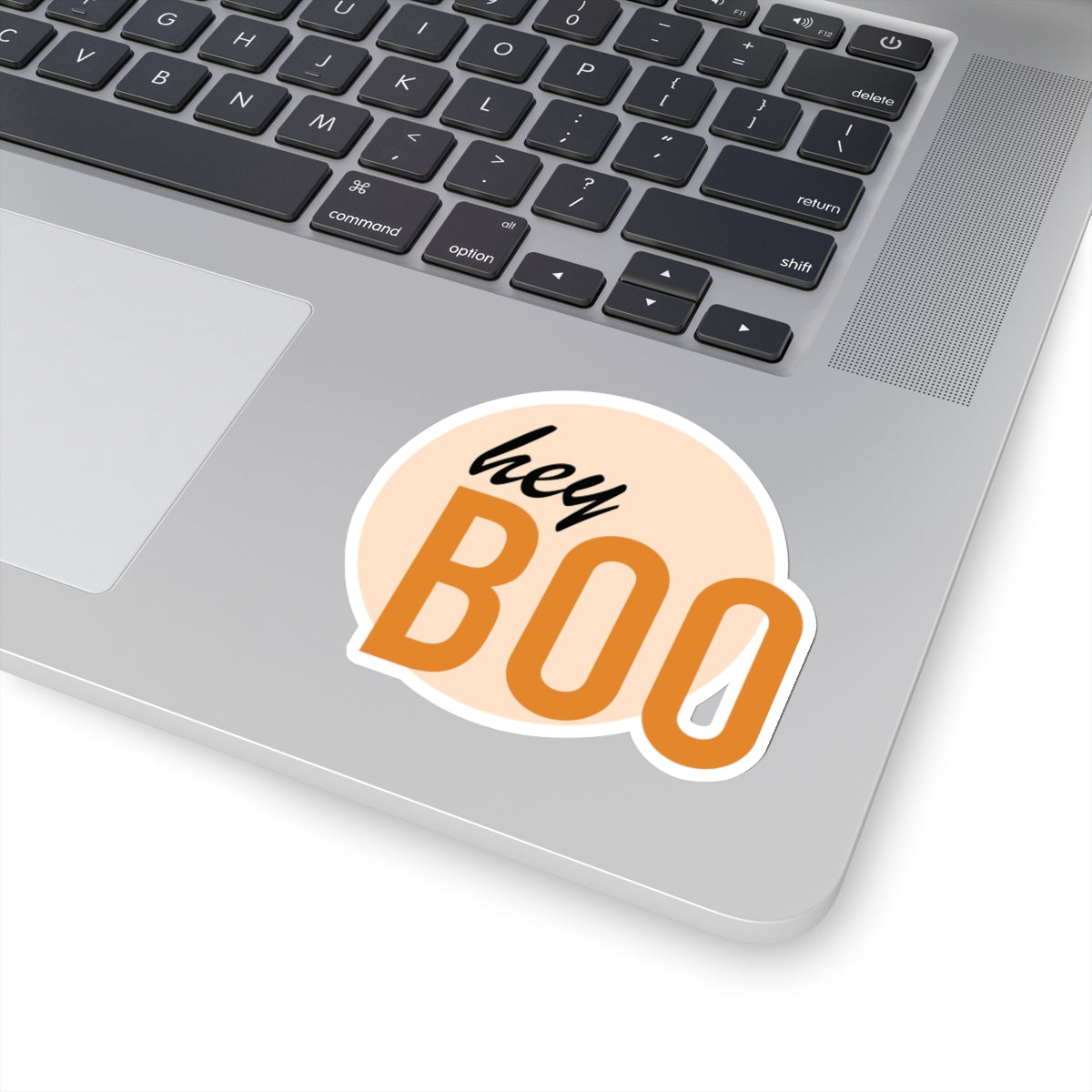 HEY BOO. Kiss-Cut Stickers