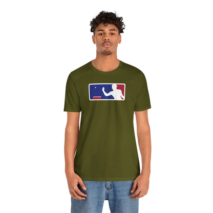 MAJOR LEAGUE PONGER. Unisex Jersey Short Sleeve Tee