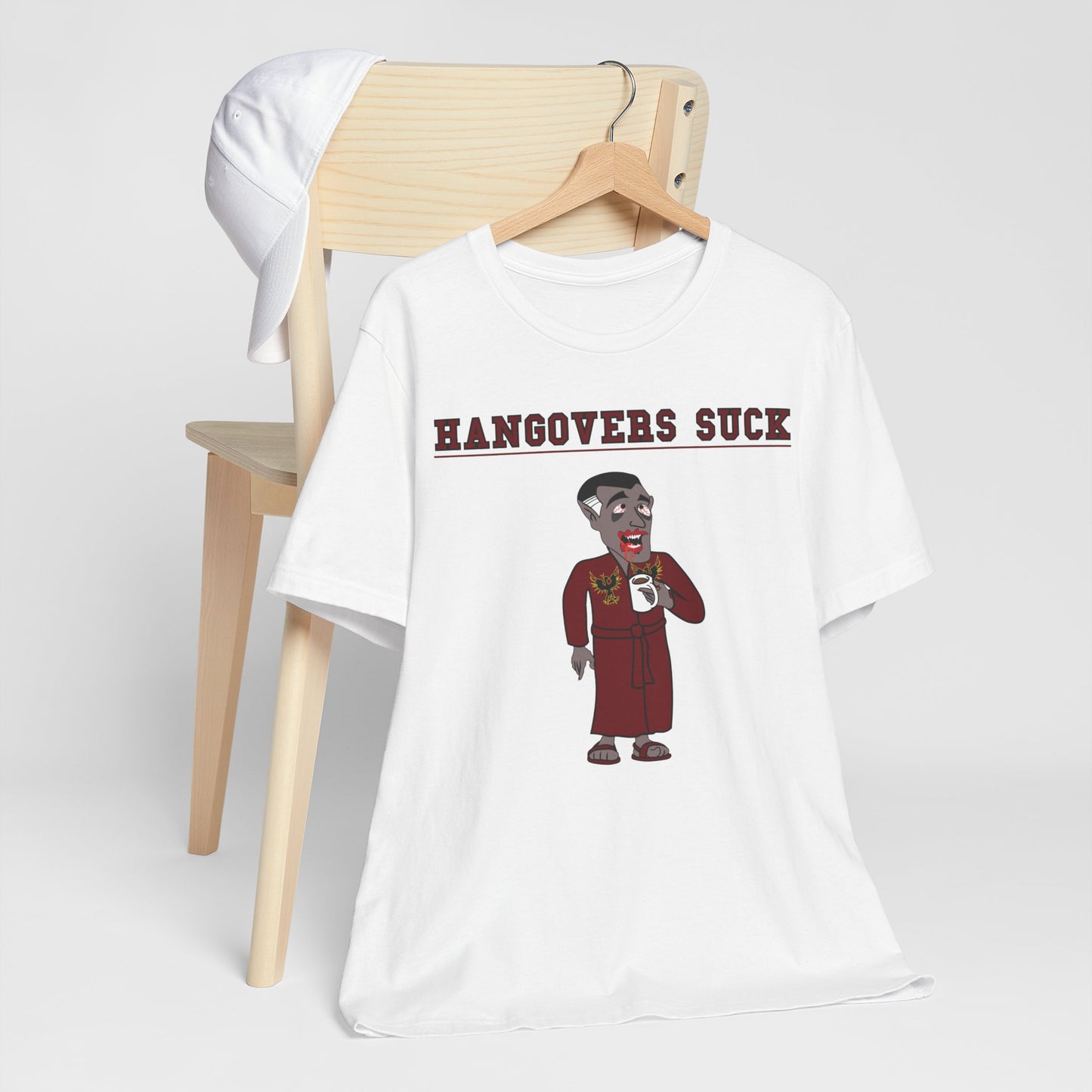 HANGOVERS SUCK. Unisex Jersey Short Sleeve Tee