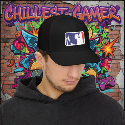 MAJOR LEAGUE GAMER (CONSOLE). Snapback Trucker Cap (Embroidery)