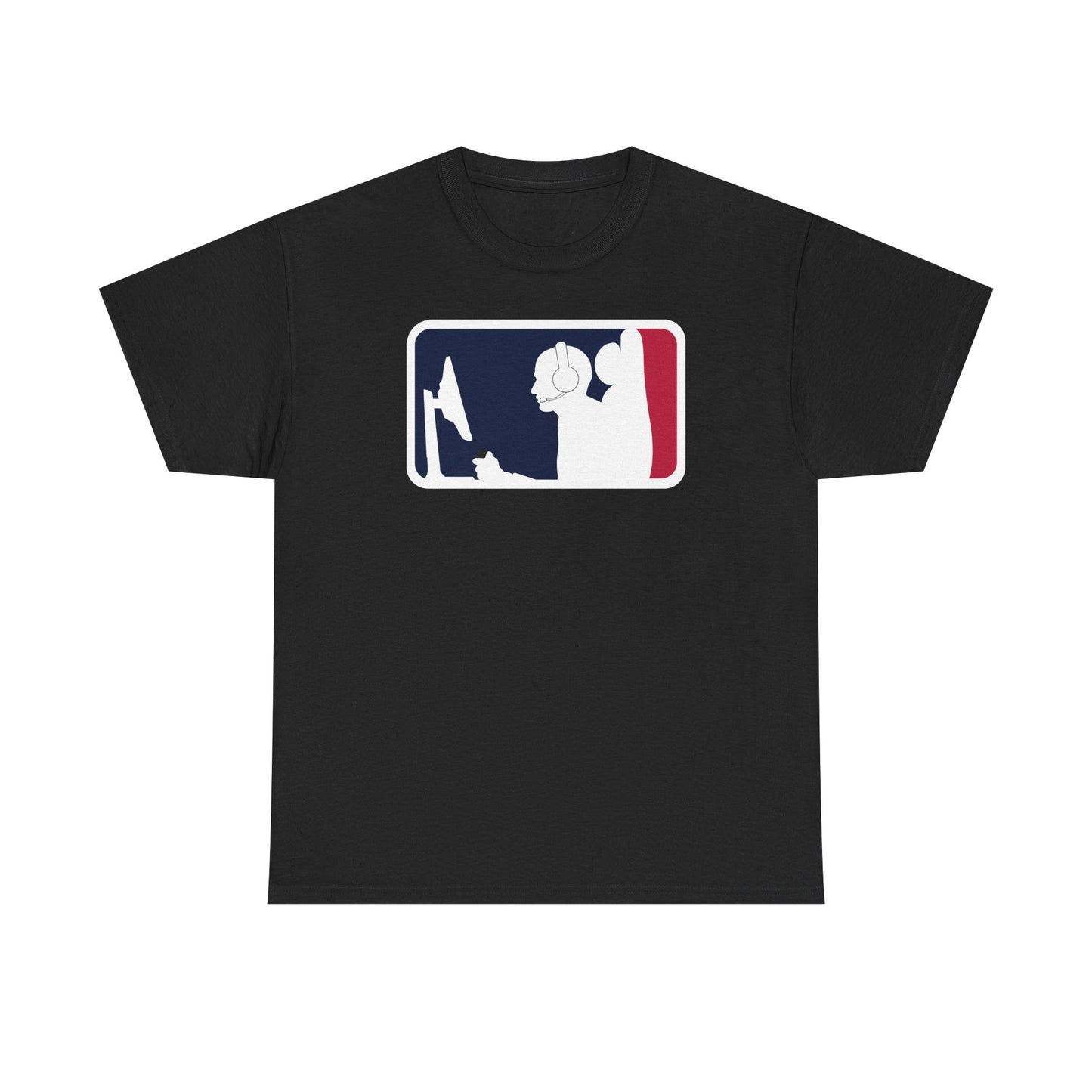 MAJOR LEAGUE GAMER (CONSOLE). Unisex Heavy Cotton Tee
