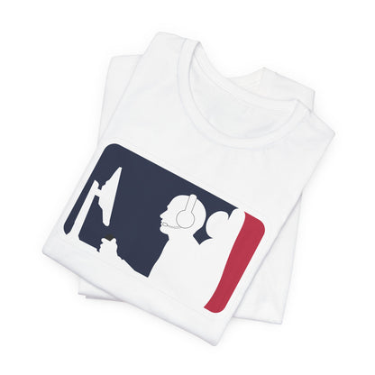 MAJOR LEAGUE GAMER (CONSOLE). Unisex Jersey Short Sleeve Tee