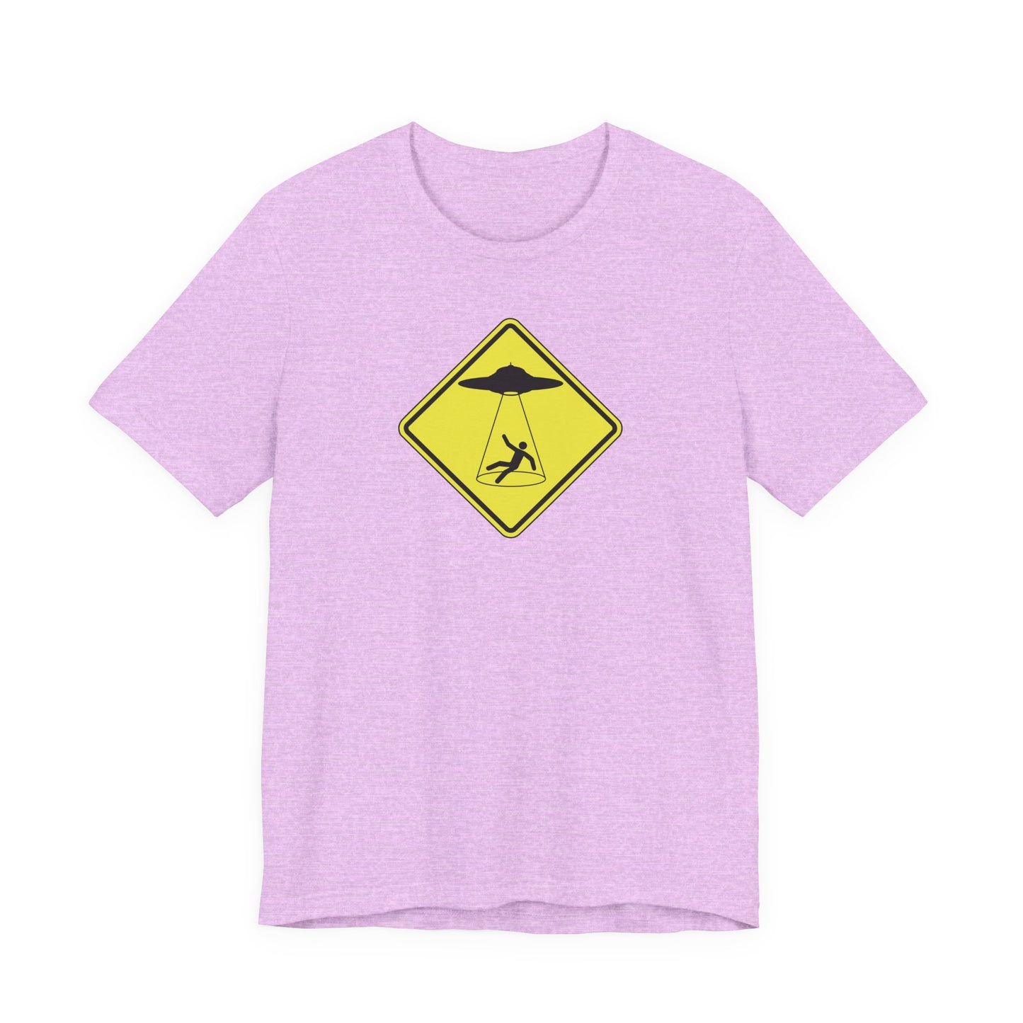 CAUTION UFO! Unisex Jersey Short Sleeve Tee
