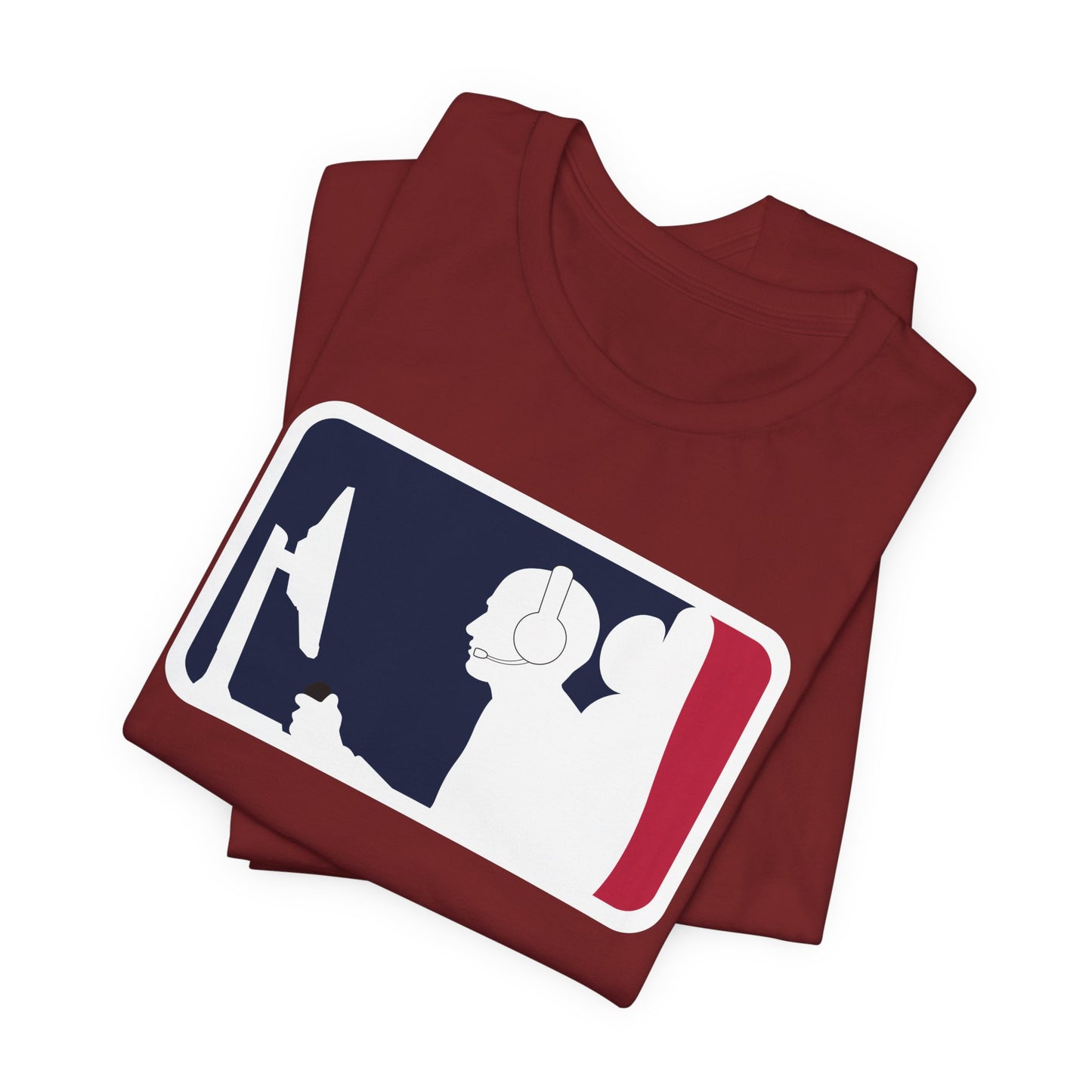 MAJOR LEAGUE GAMER (CONSOLE). Unisex Jersey Short Sleeve Tee